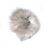 MINK FUR RING IN TAUPE