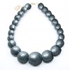 PAILLETTES NECKLACE IN SILVER