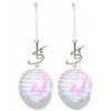 PAILLETTES “SLE” EARRINGS IN IRIDESCENT