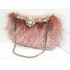 FEATHERS BAG IN PINK