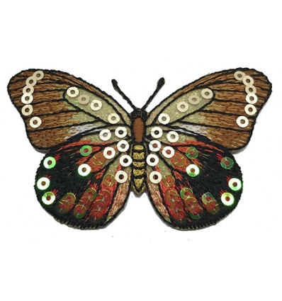 BUTTERFLY PAILLETTES PATCH