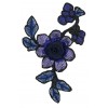 RAMAGE BLUE  FLOWERS PATCH