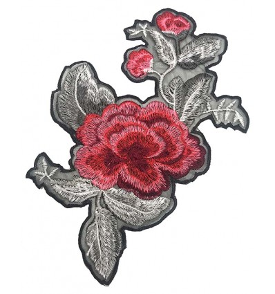 PATCH RED ROSE