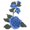 PATCH BLUE ROSE