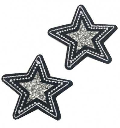 STAR PATCH WITH CRYSTALS